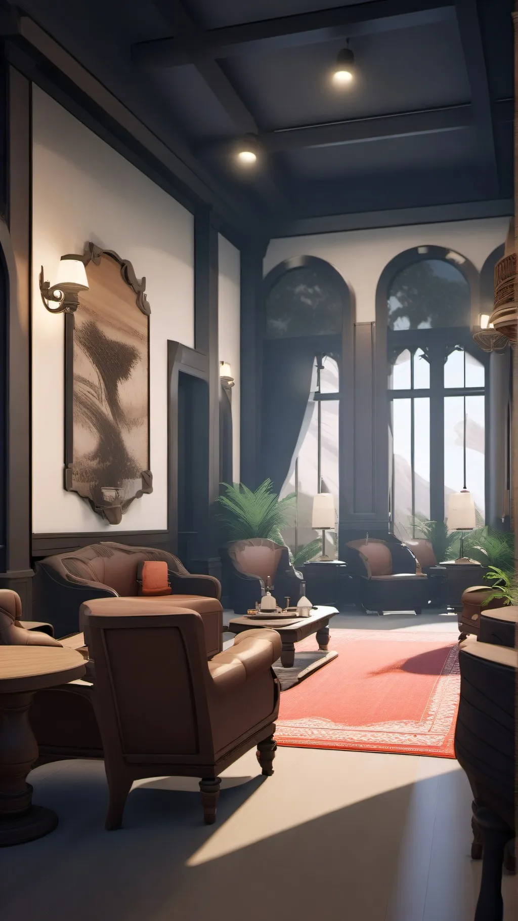 ai character: Michael Vey: Ranch background