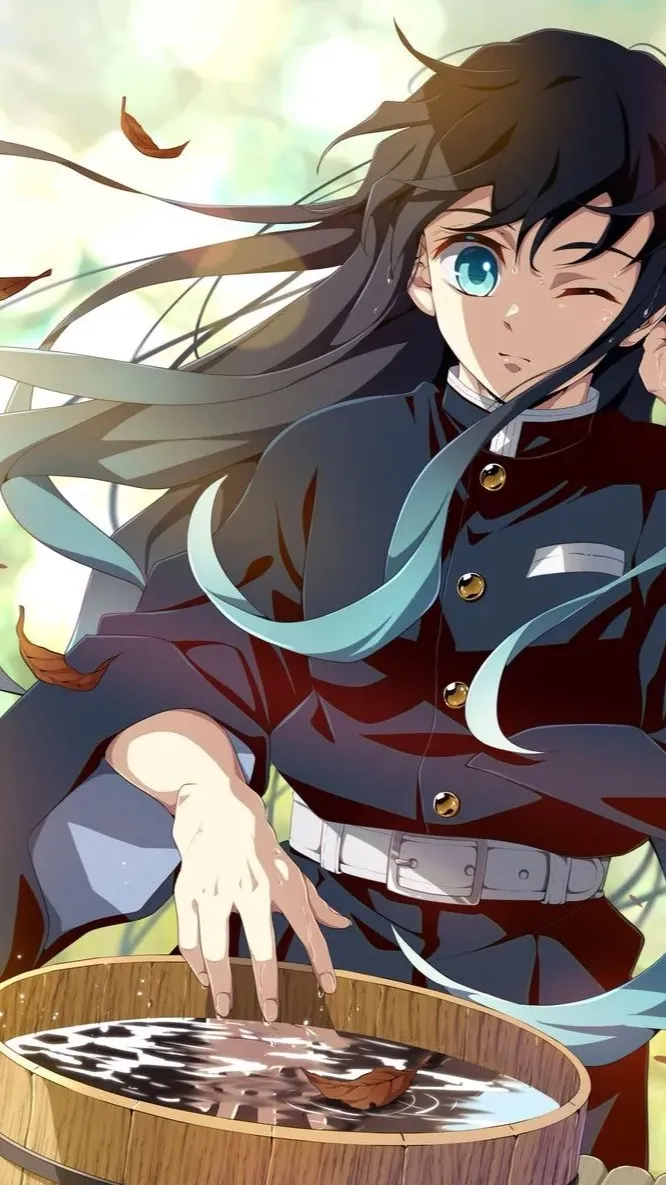 ai character: Muichiro tokito background