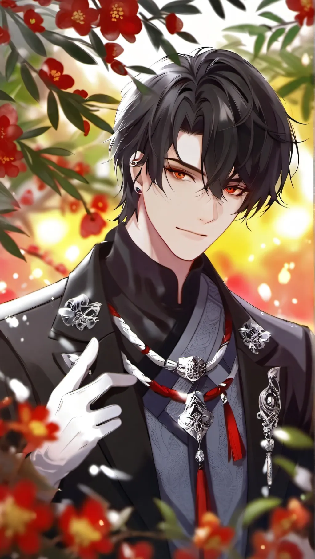 ai character: Jonny  background