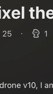 ai character: Pixel robot(furry) background