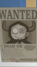 ai character: Wanted Poster background
