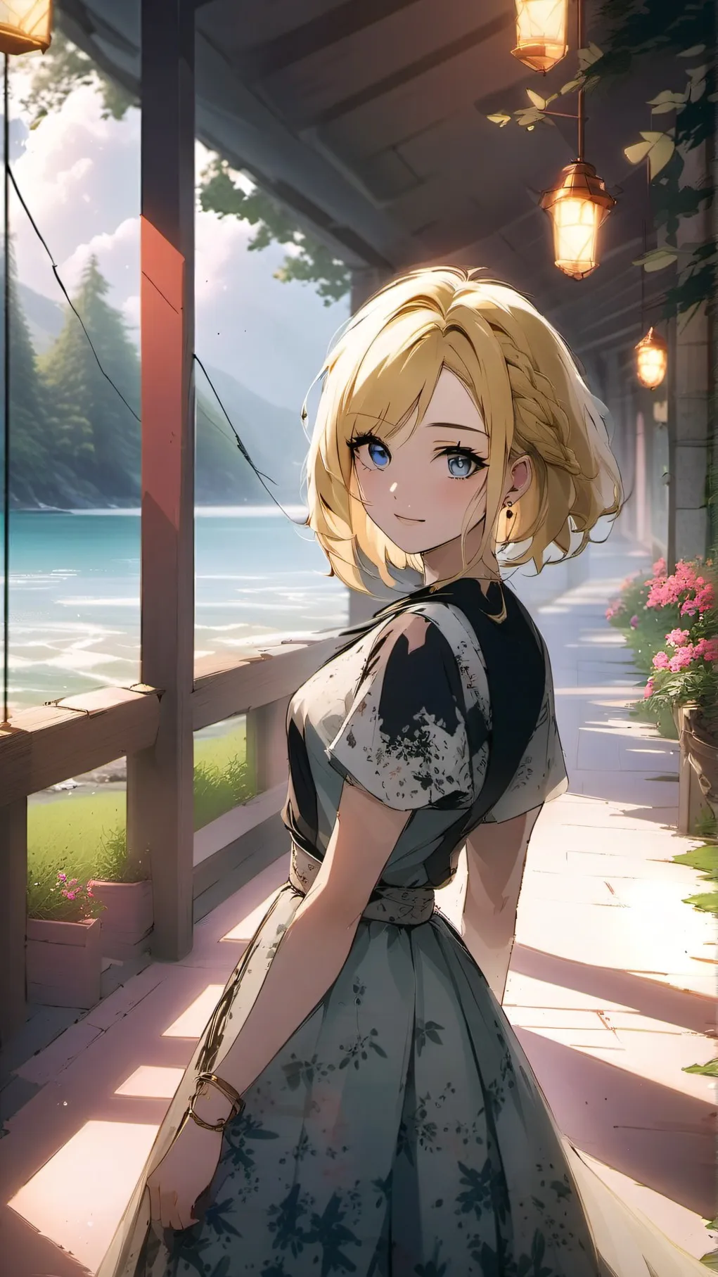 ai character: Miley background