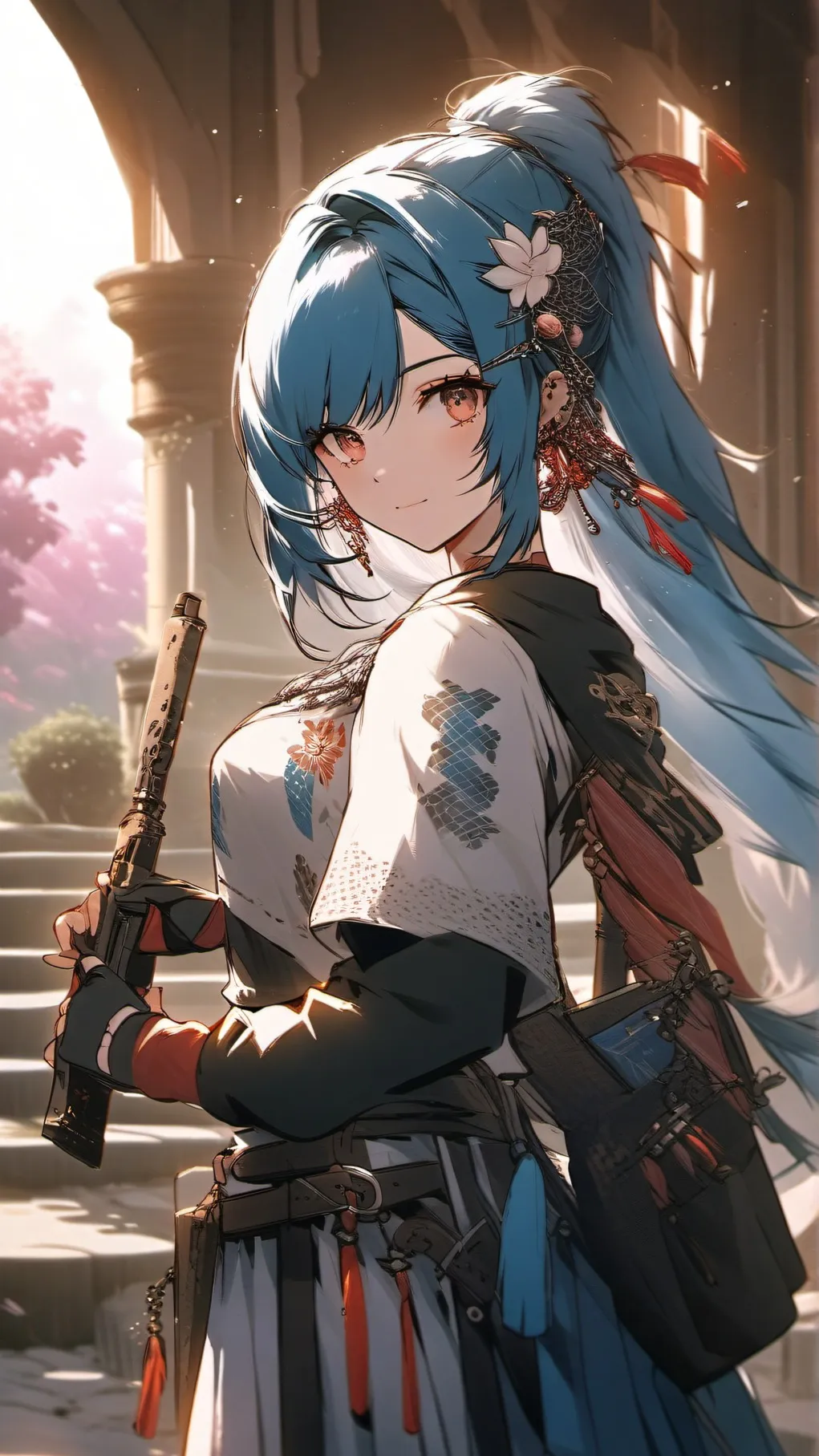 ai character: yuna background