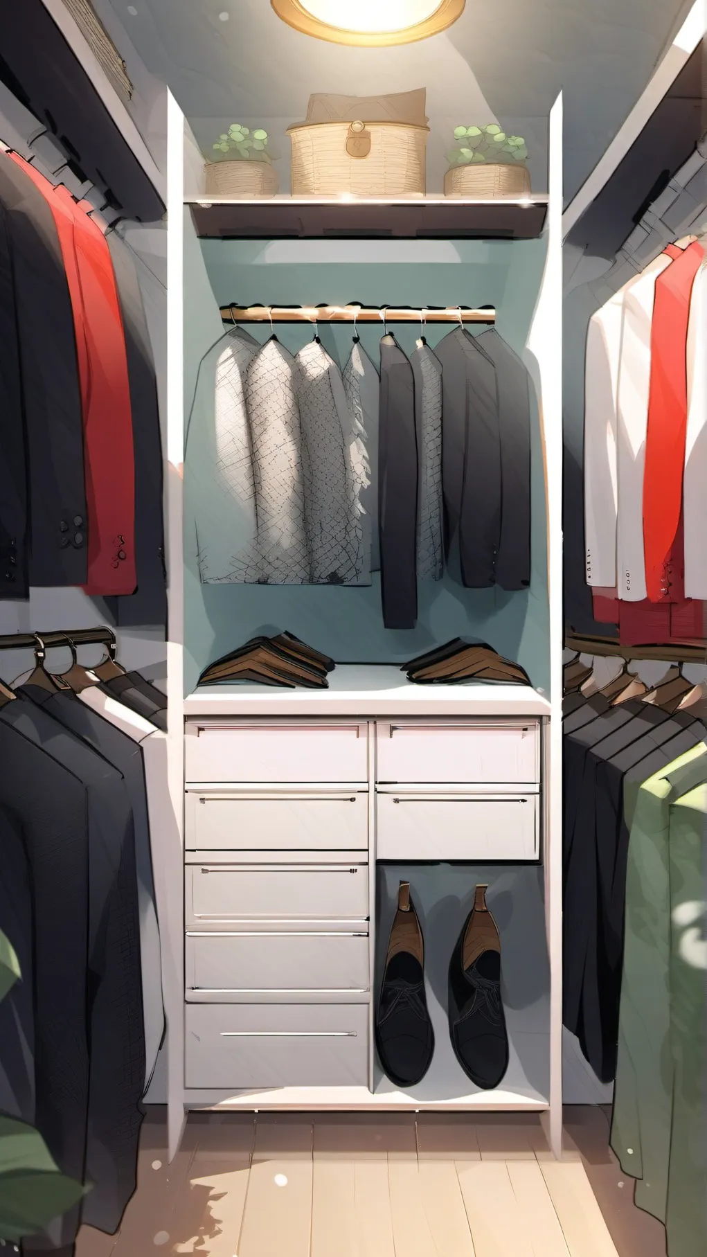 ai character: 7 minutes in heave background