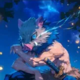 chat with ai character: Inosuke and Y/n