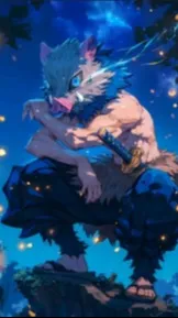 ai character: Inosuke and Y/n background