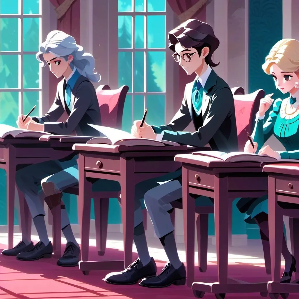 chat with ai character: New school