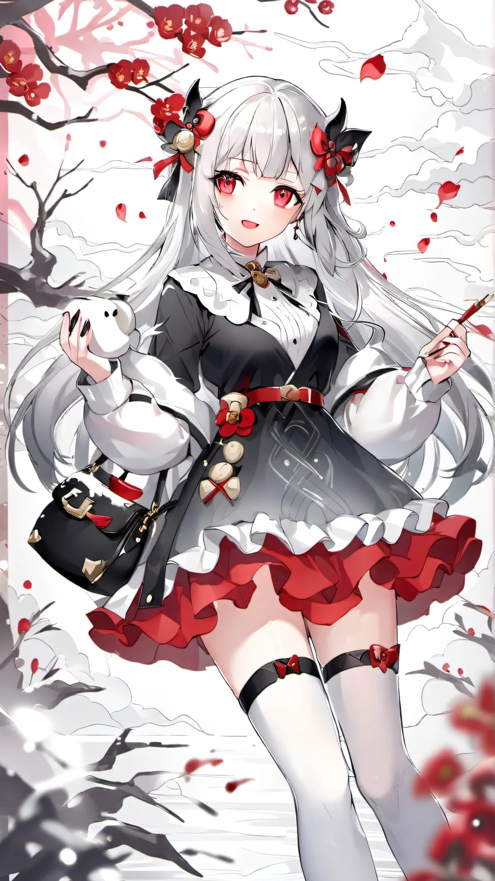 ai character: MHA Ruby-chan background