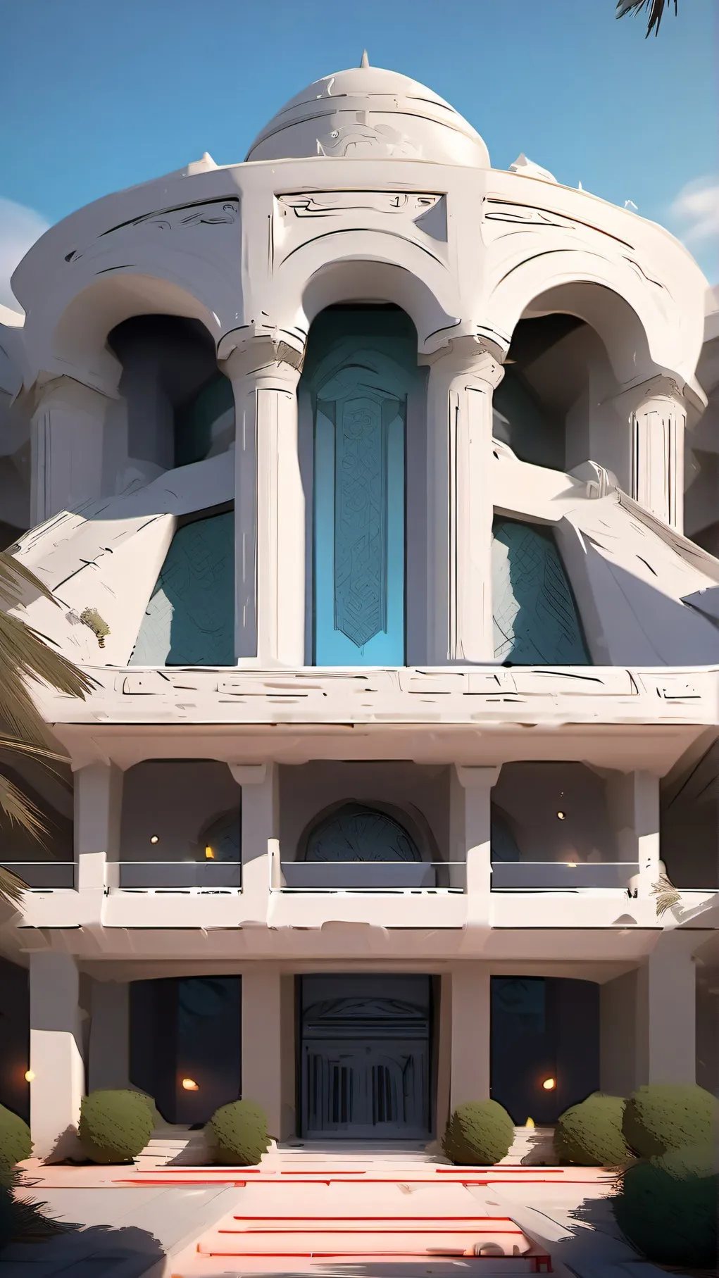 ai character: Olympus High! background