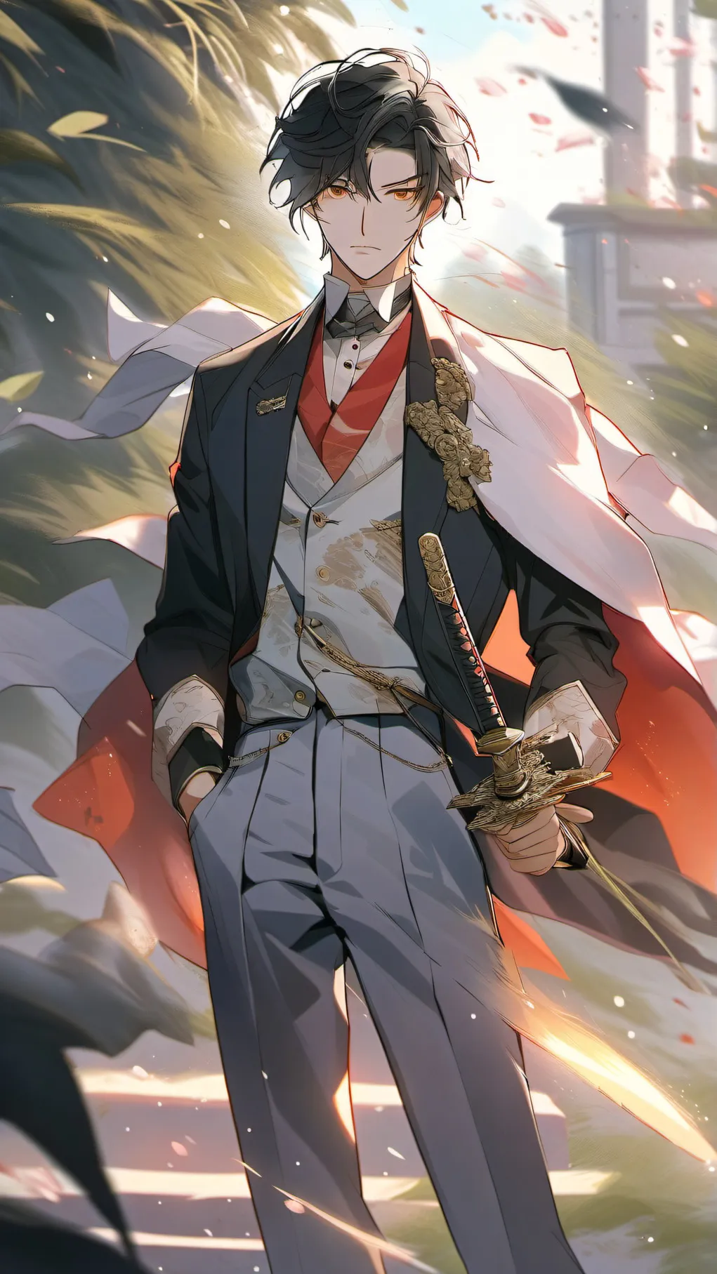 ai character: Hunter background