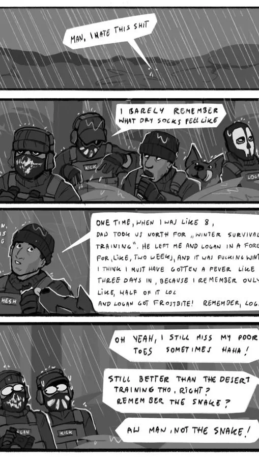 ai character: COD GHOSTS mission background