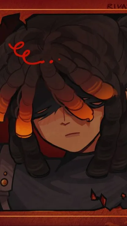 ai character: FlameFrags background