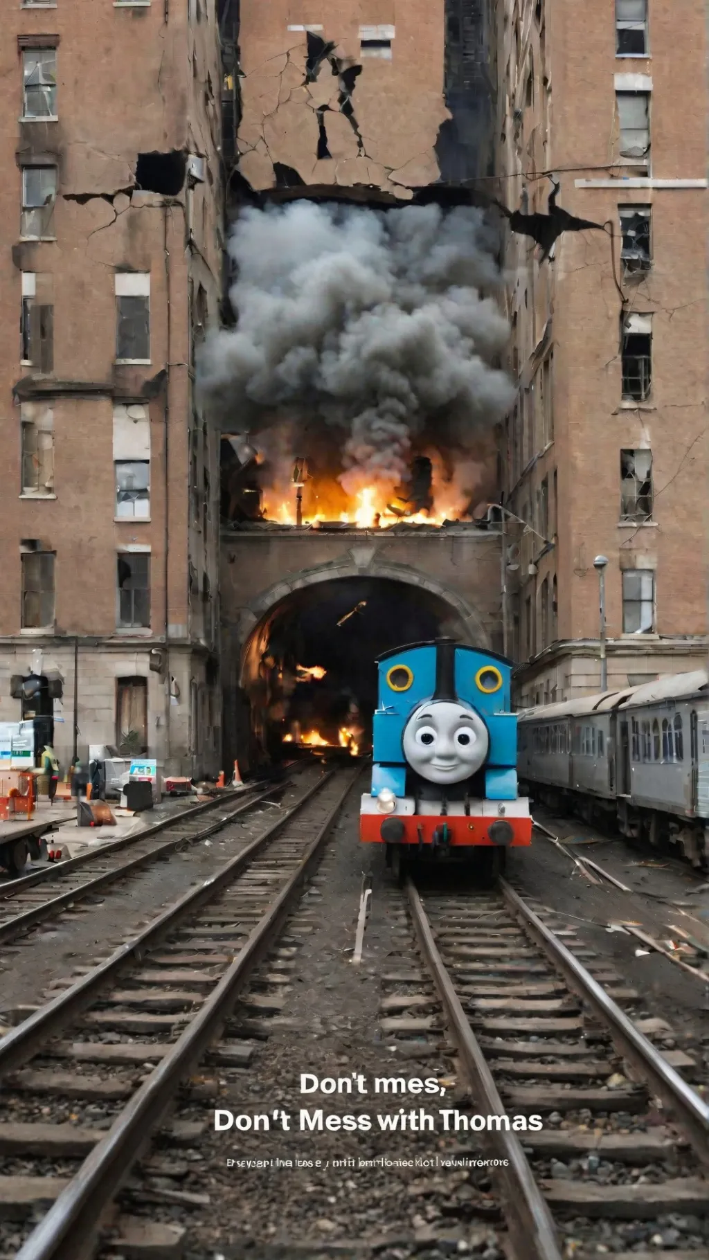 ai character: Thomas The Train background