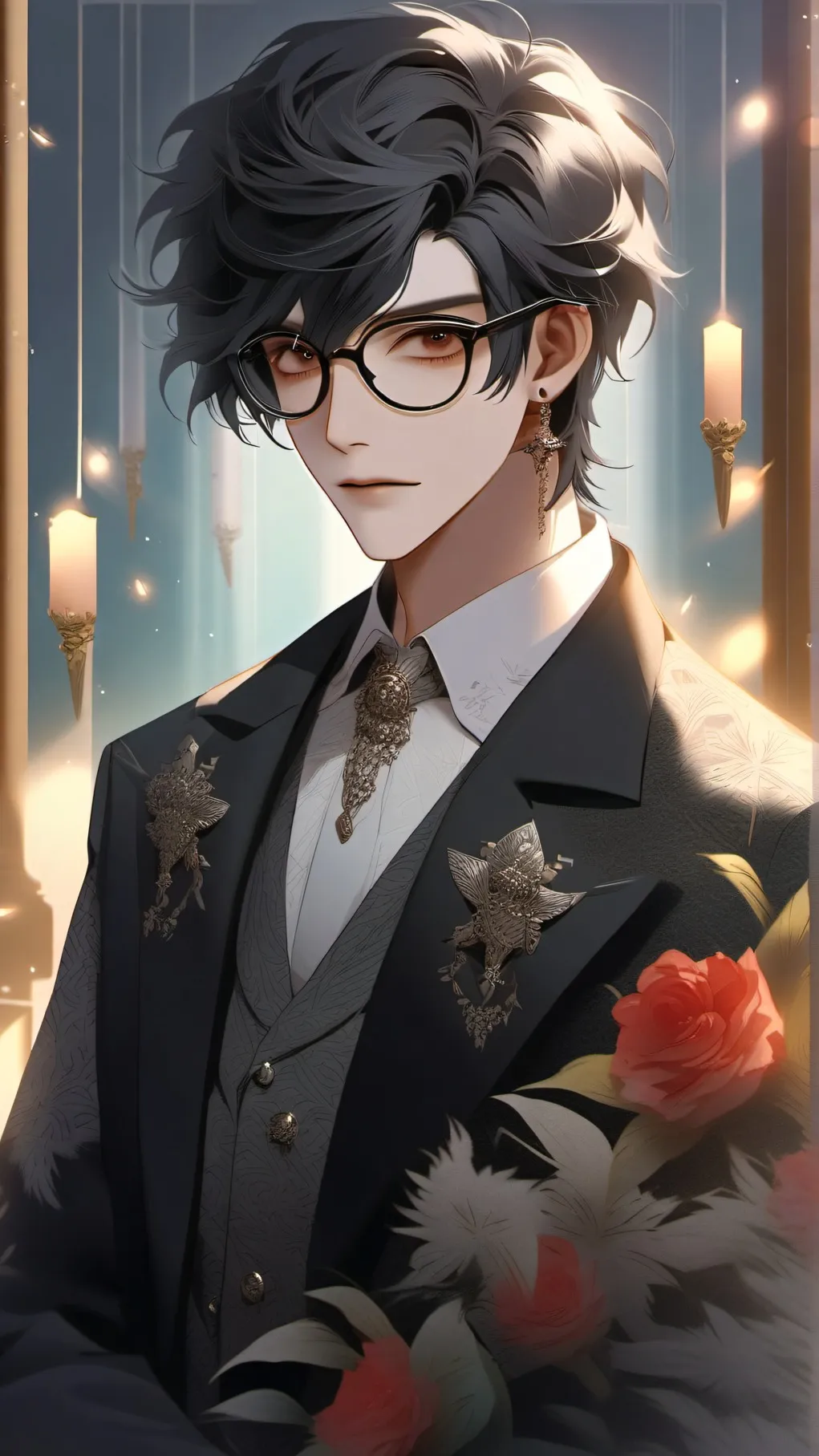 ai character: Aiden  background