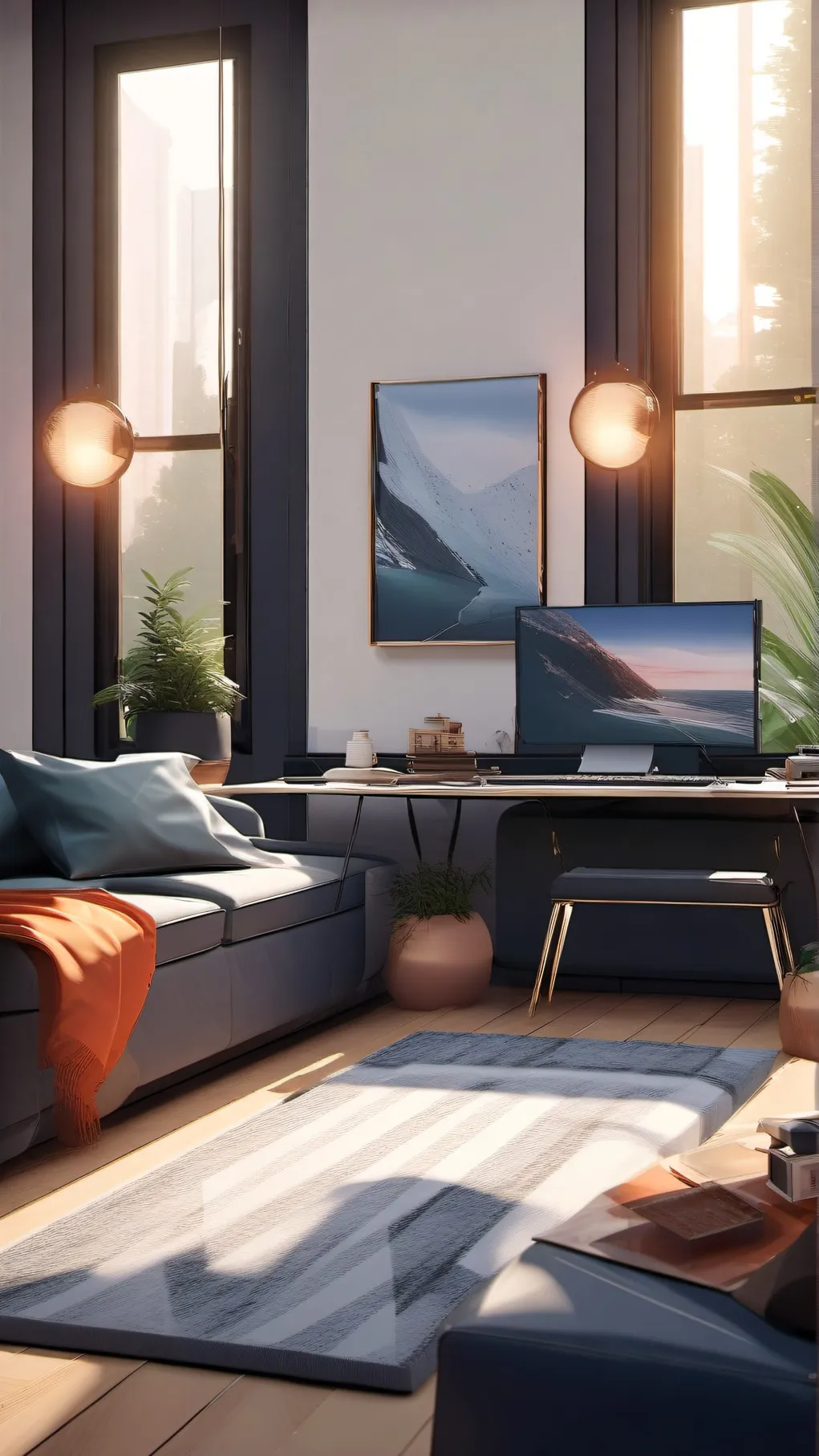 ai character: country family  background