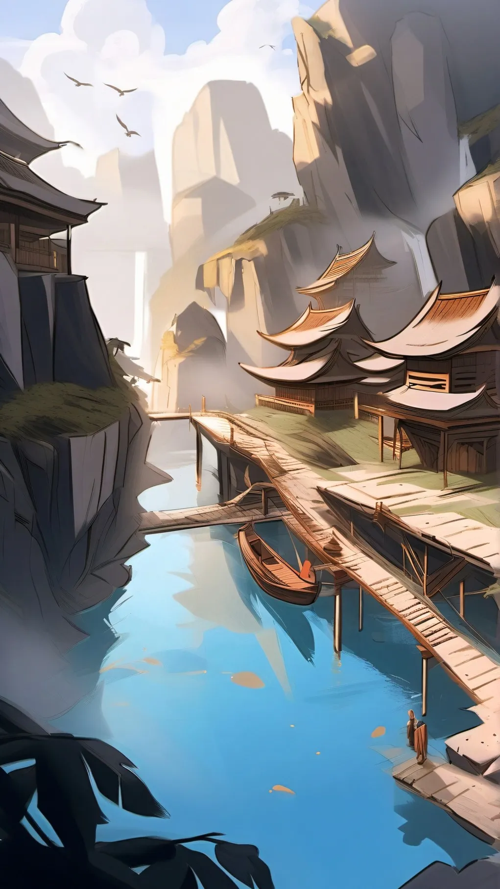 ai character: Fallen(experiment) background