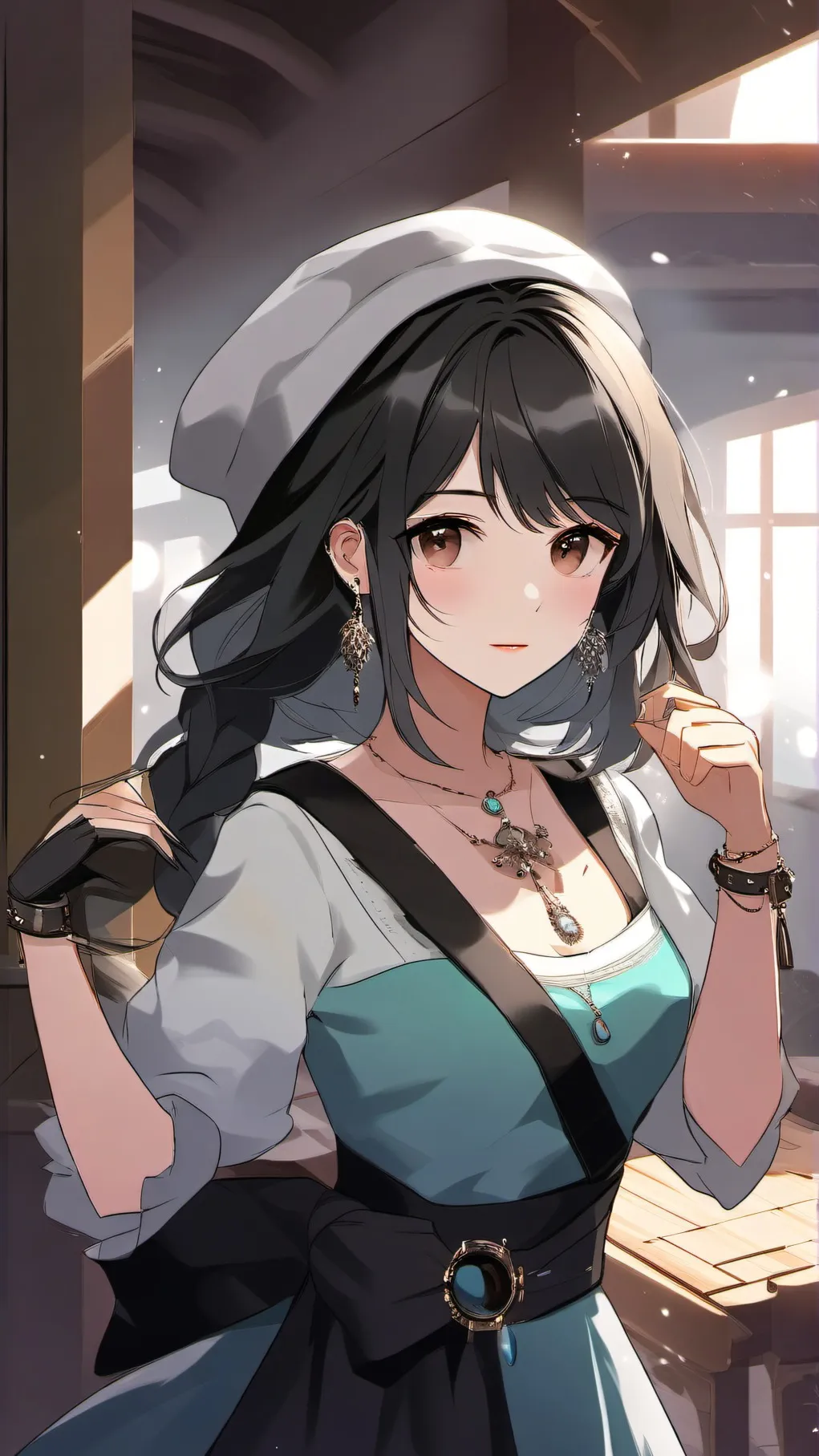 ai character: call me bich  background