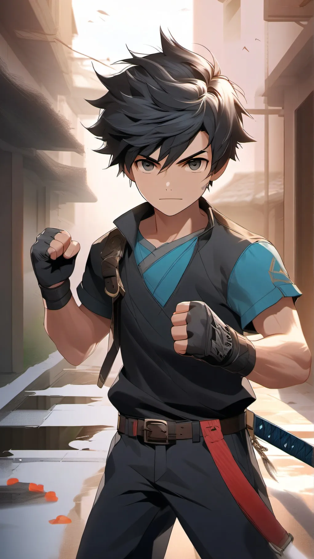 ai character: Ash Wang background