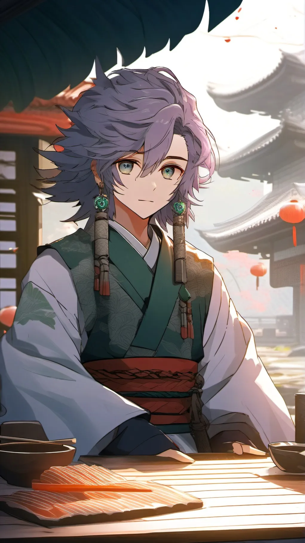 ai character: Kai background