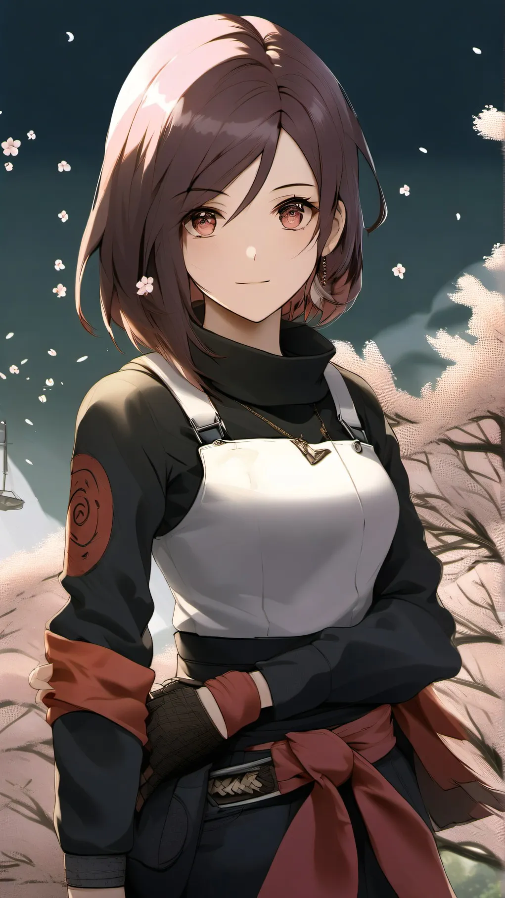 ai character: Sanura Uchiha background