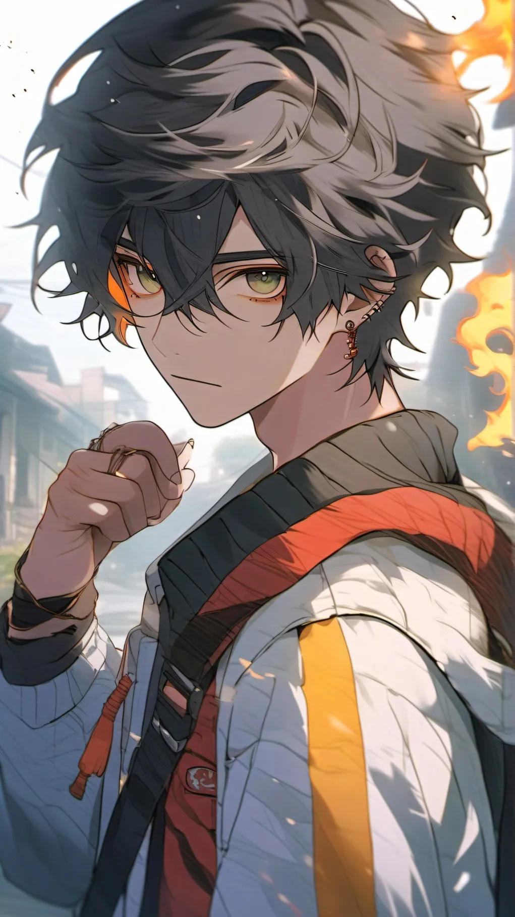 ai character: Blaze background