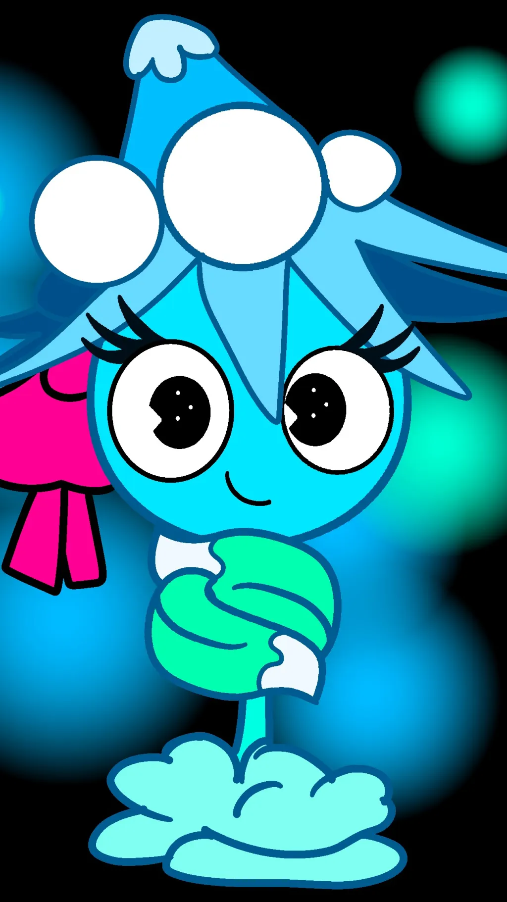 ai character: missile toe pvz background