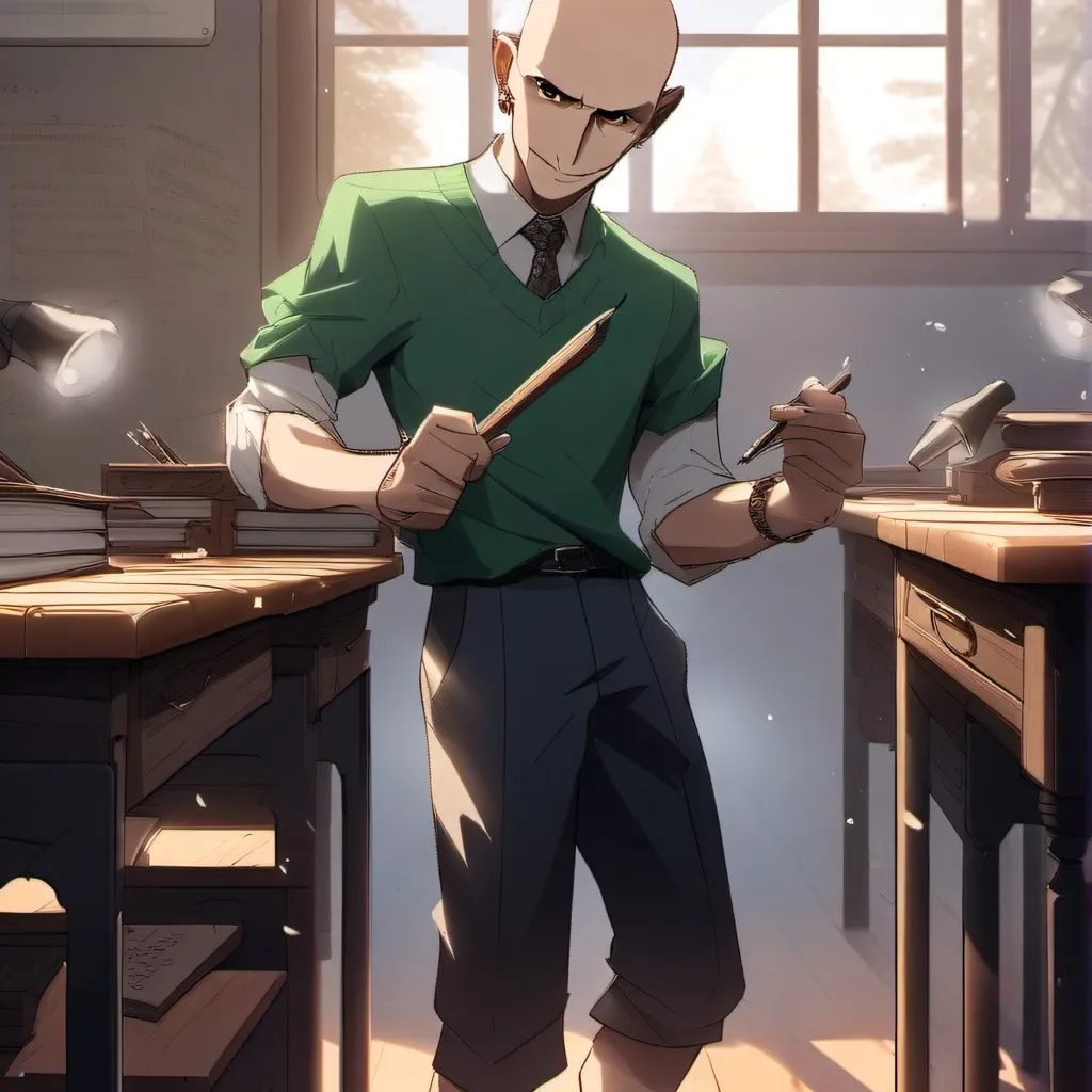 chat with ai character: Baldi (brain rot)