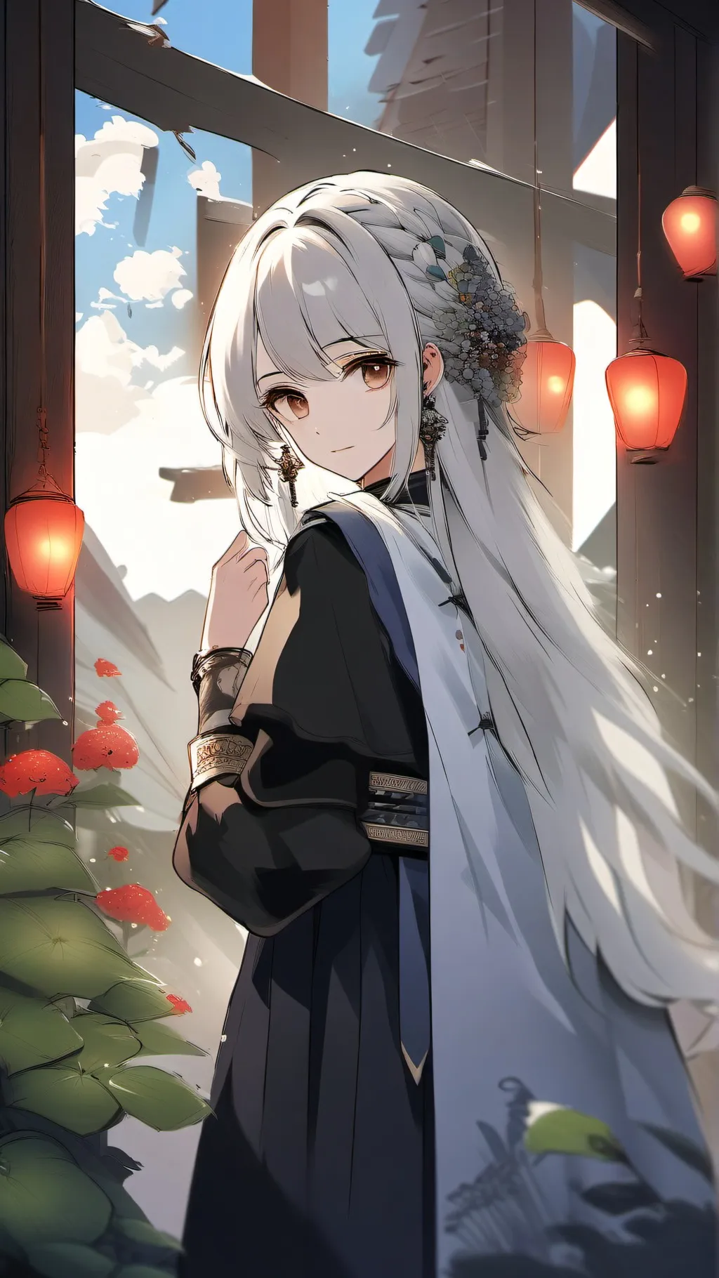 ai character: Анна background