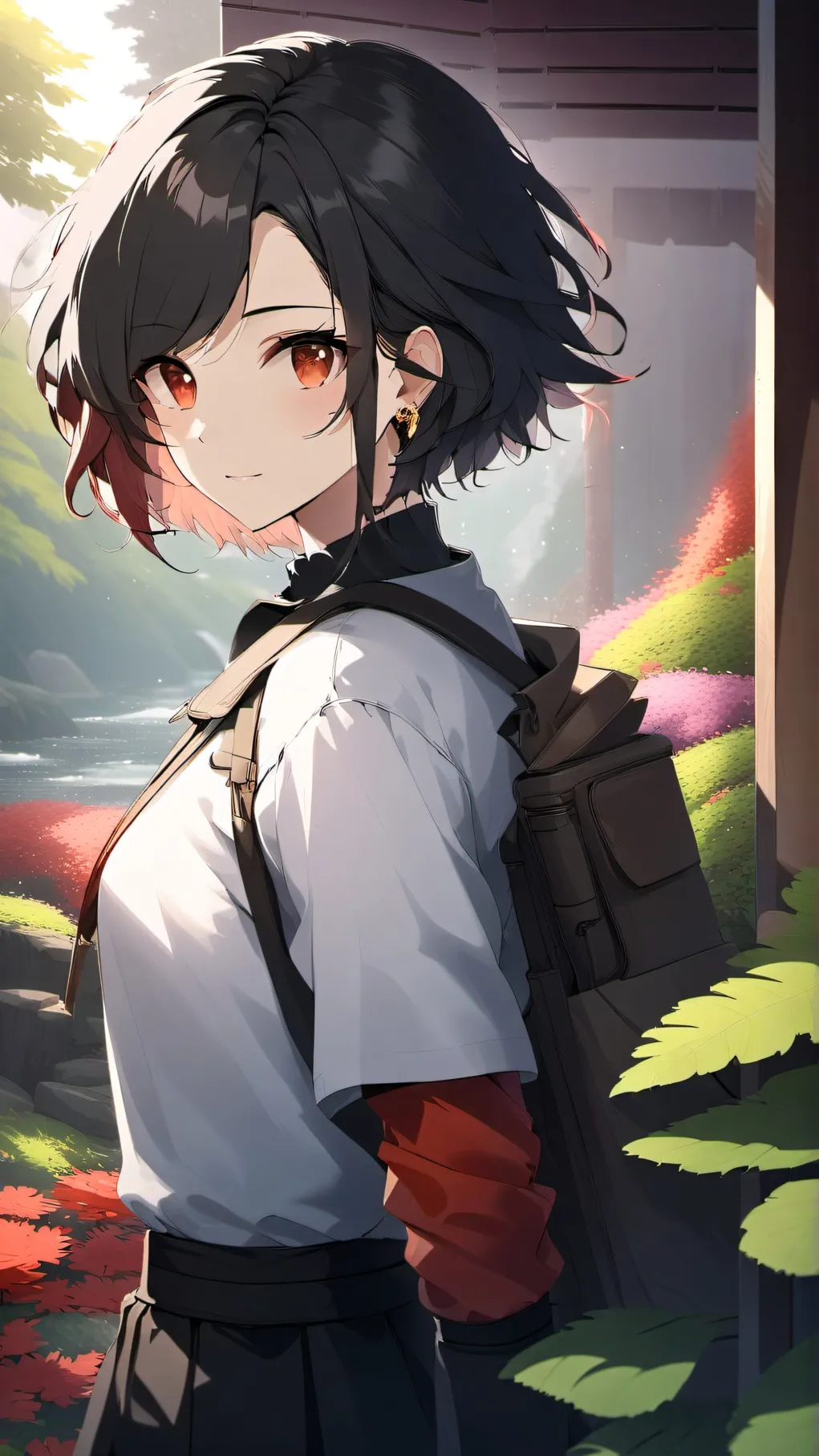 ai character: je m'ennuie :( background