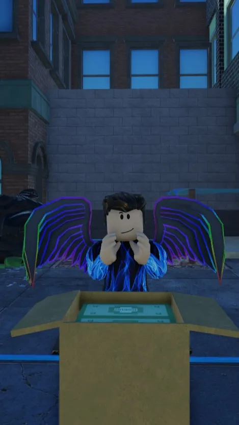 ai character: sans maison background