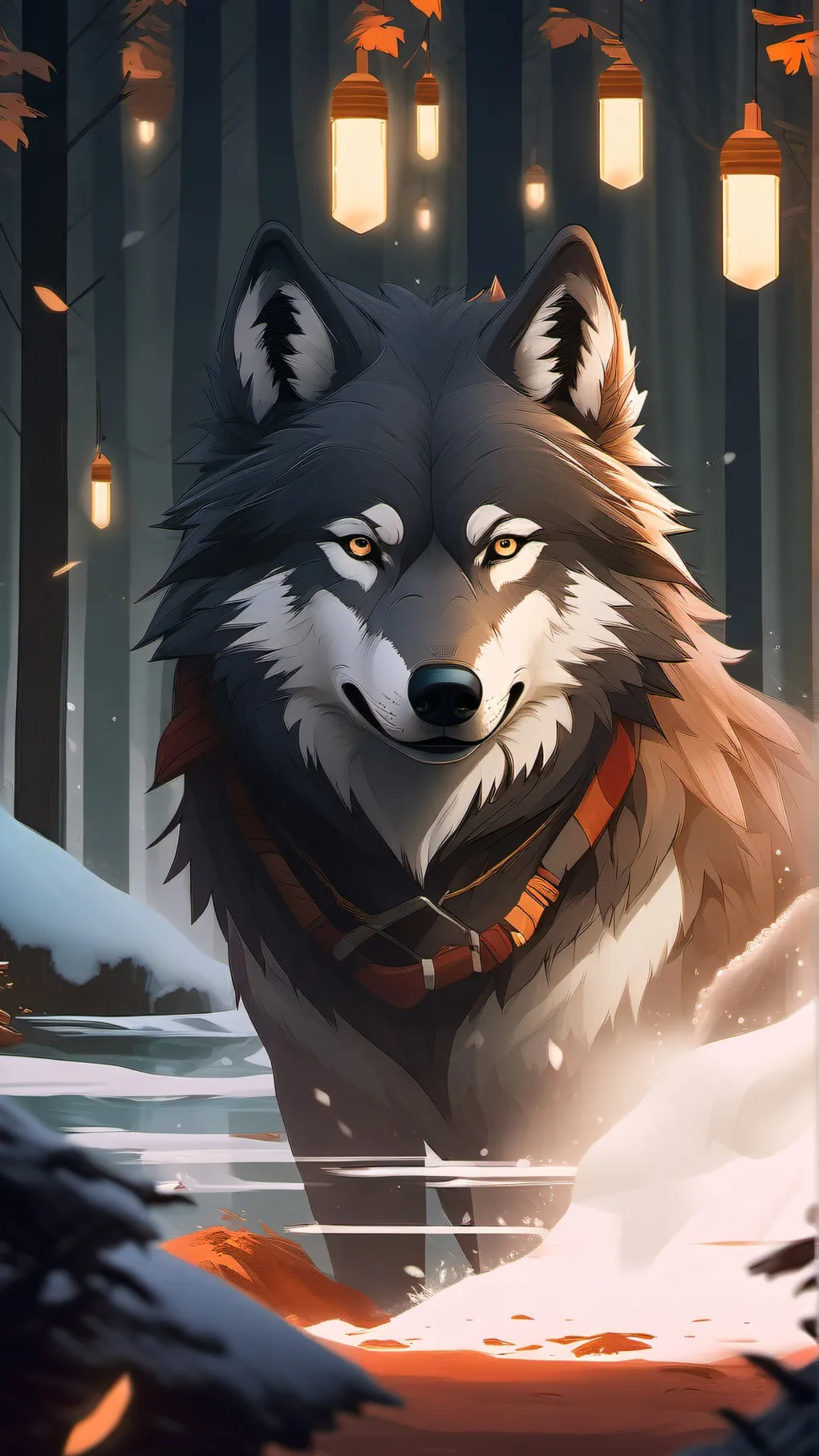 ai character: wolfie background