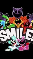 ai character: smilling critters background