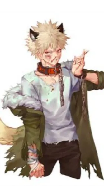 ai character: wolf bakugo background