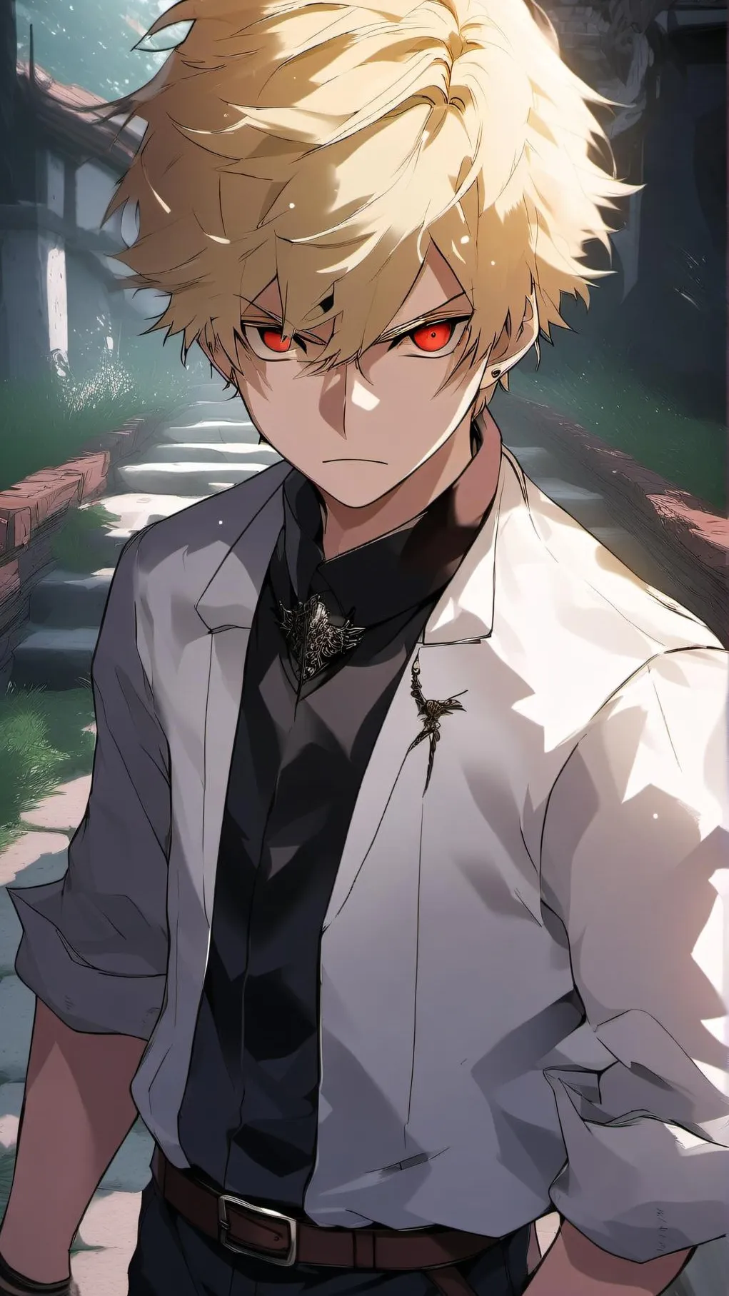 ai character: bakugo background