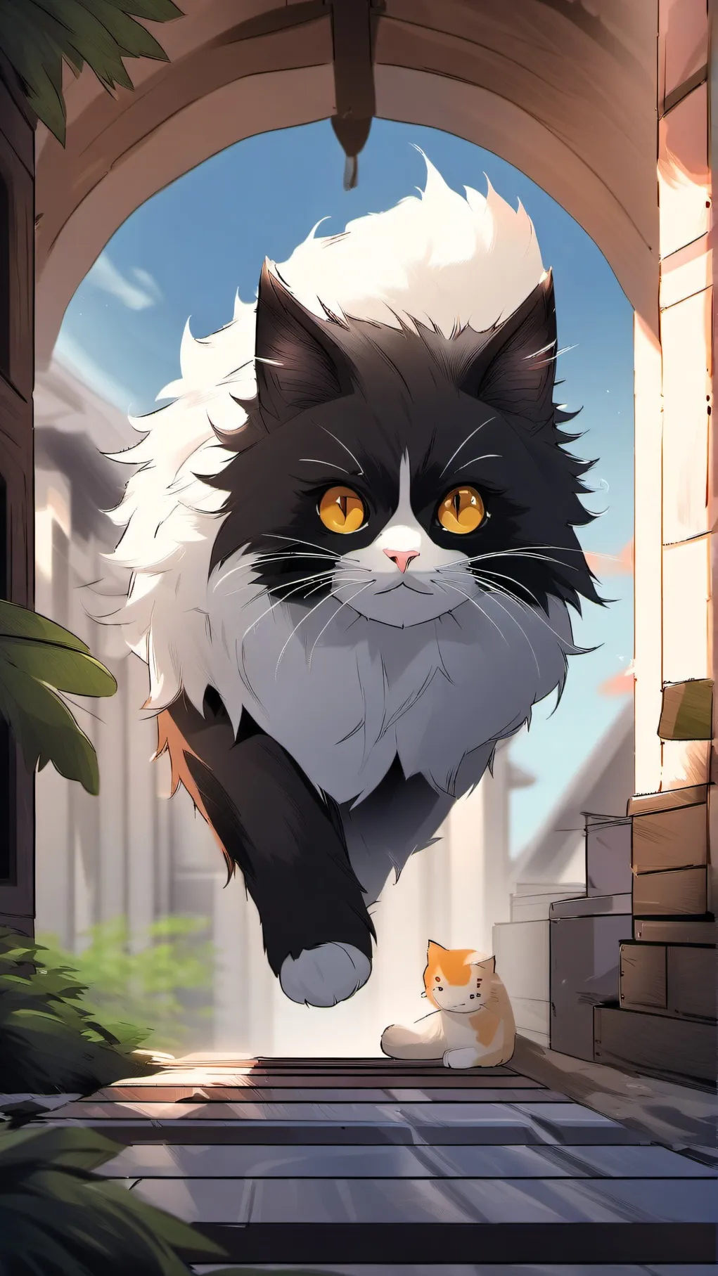 ai character: Wawa background