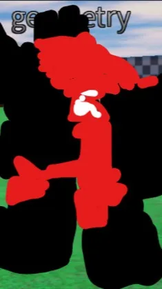 ai character: Geometry (M4) background