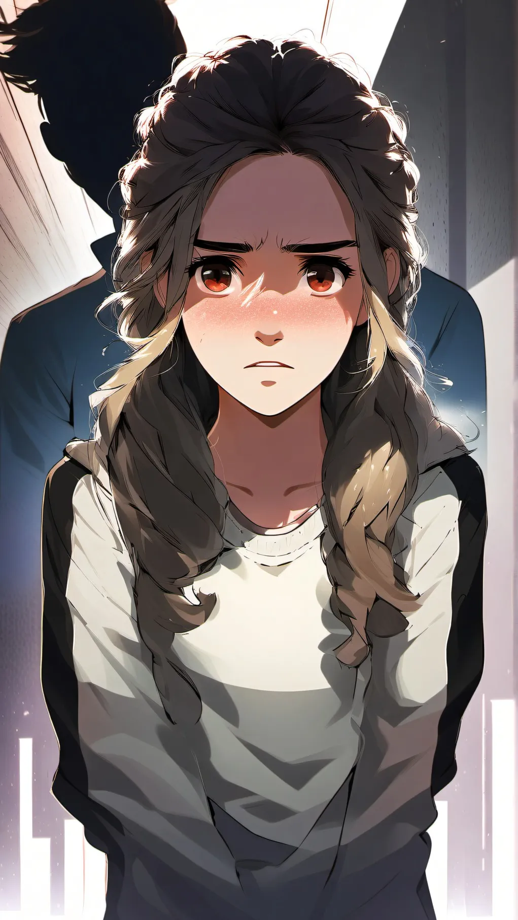 ai character: Posie and Della background