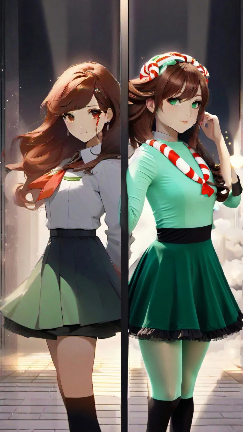 ai character: Misty background