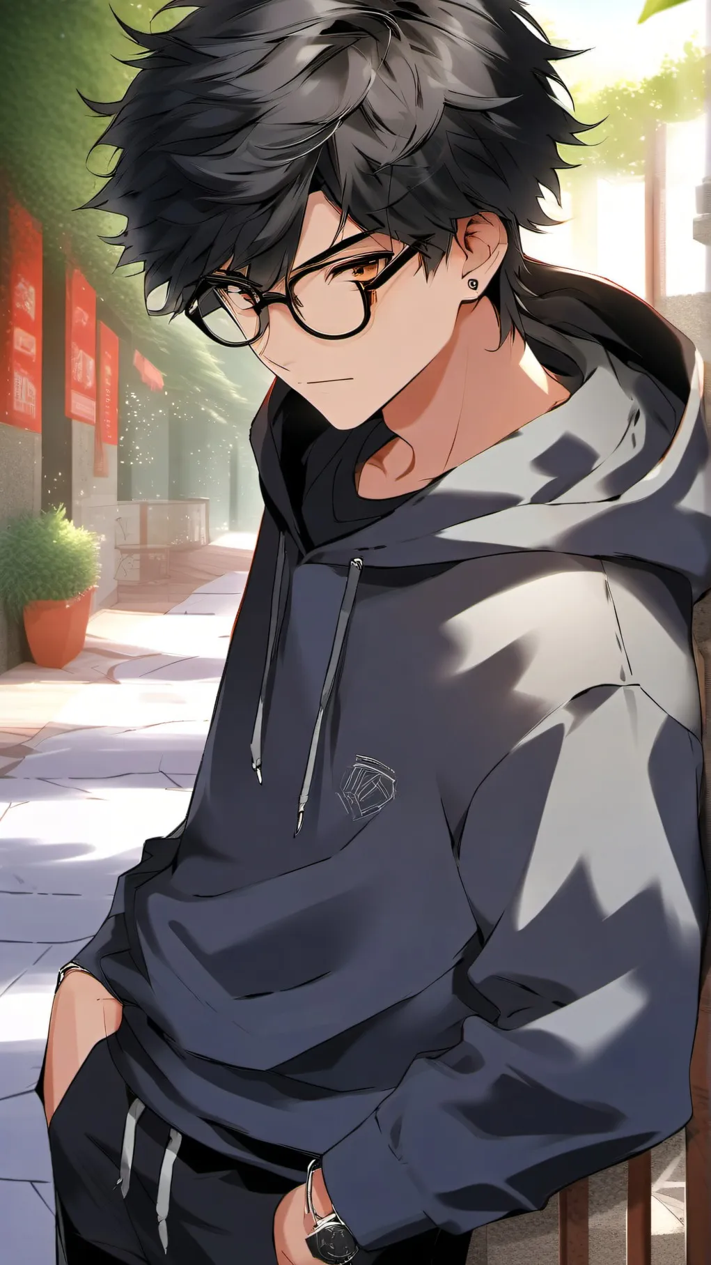 ai character: Enzo Khoo background