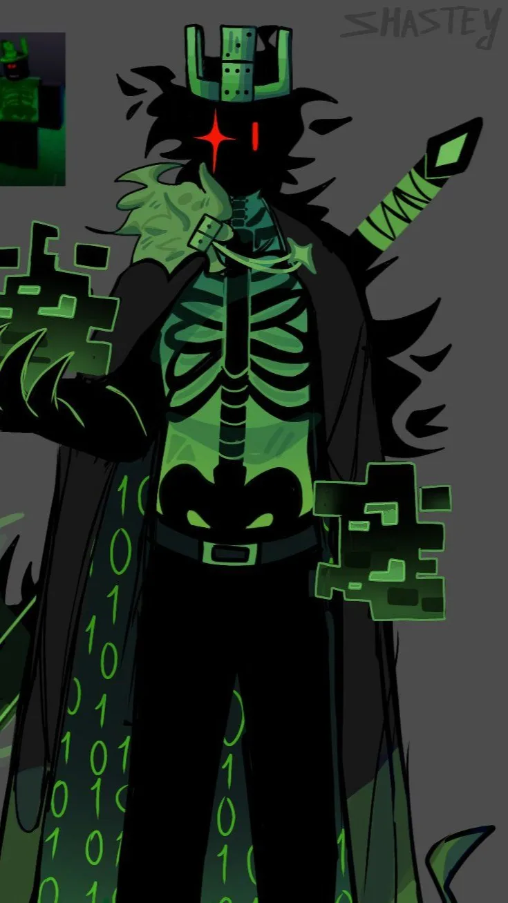 ai character: 1 x 1 x 1 background