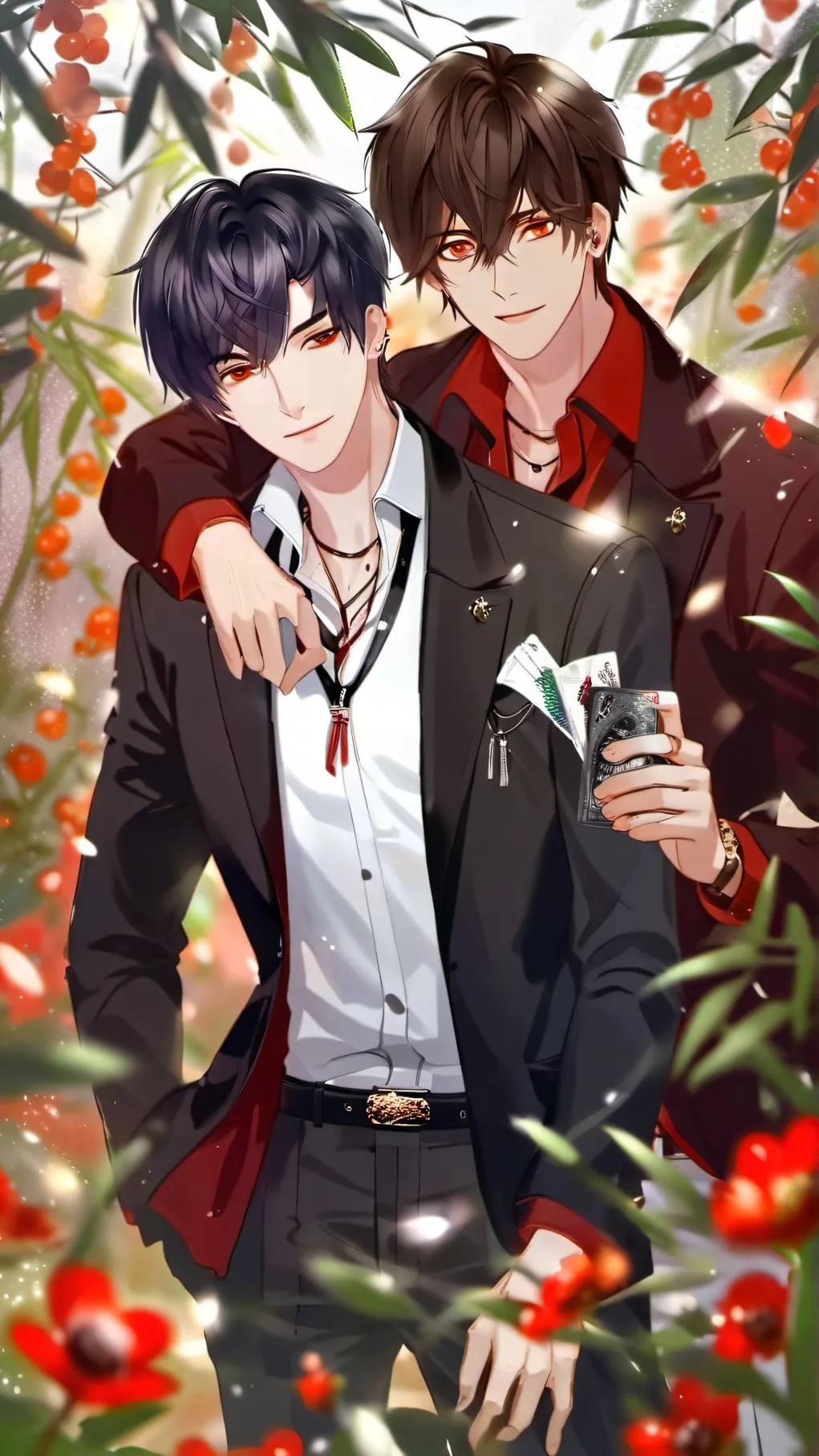 ai character: Luke and Nick background