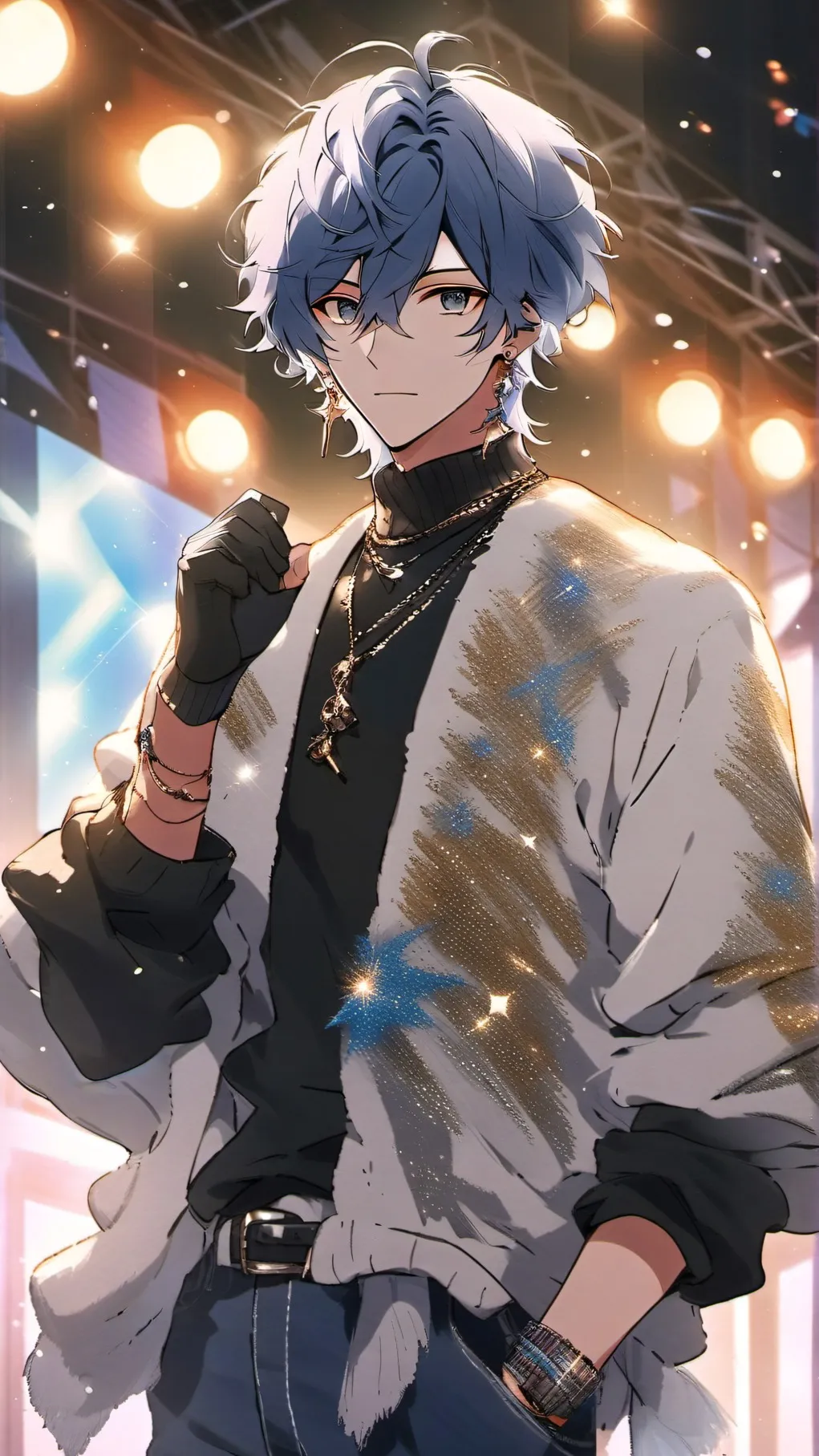 ai character: Aoki background