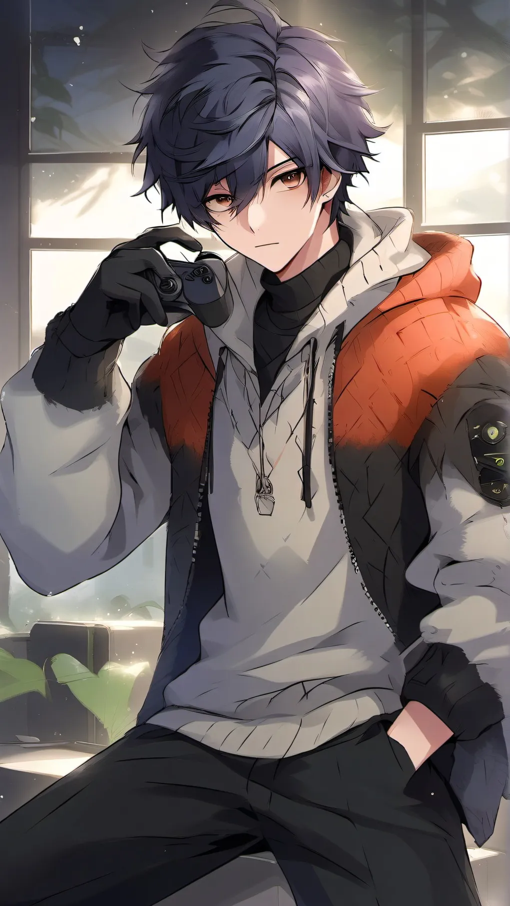 ai character: C A S E Y  background