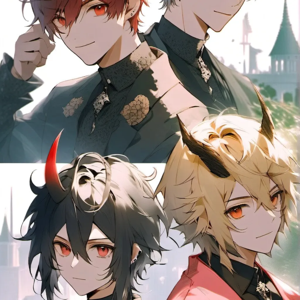 chat with ai character: Your 4 boyfriends~