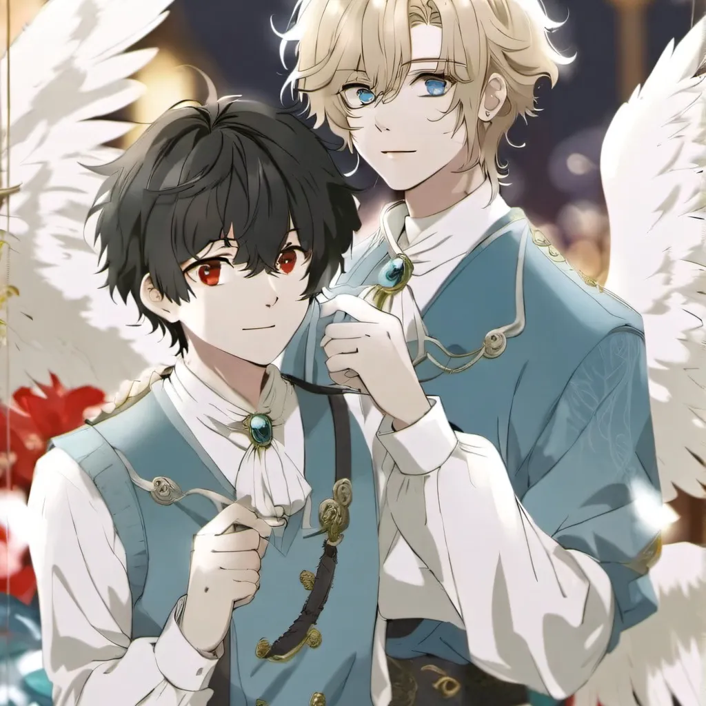 chat with ai character: Your 2 boyfriends~