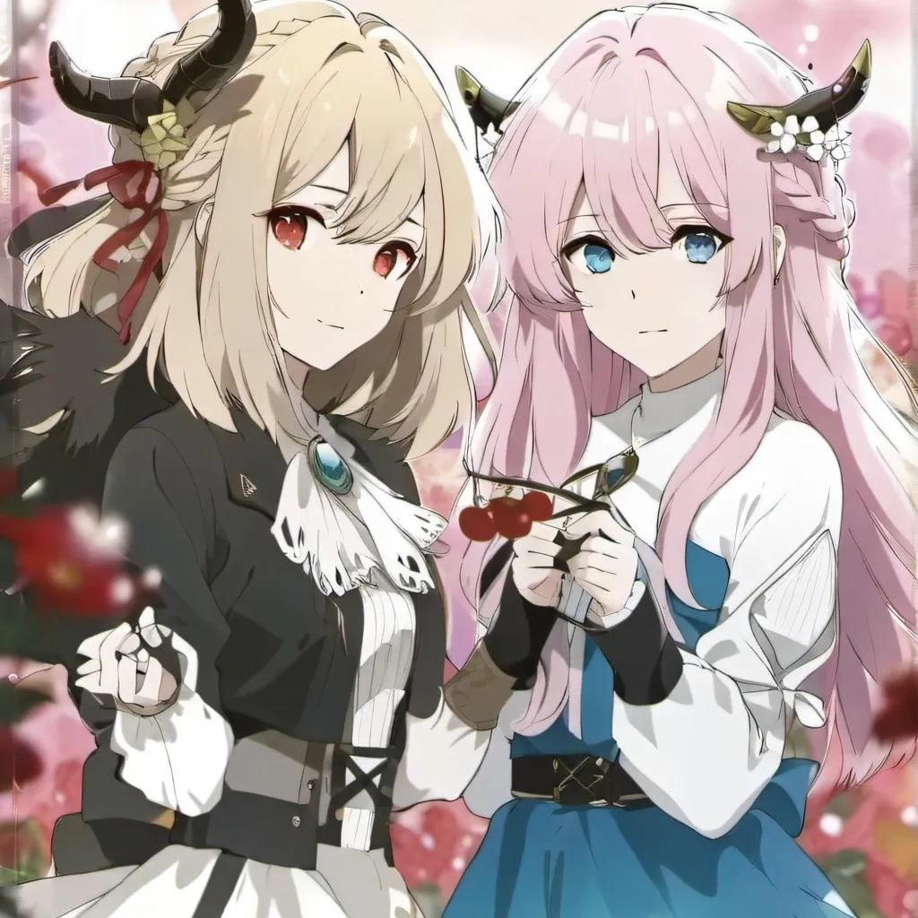 chat with ai character: Two girlfriend~gay