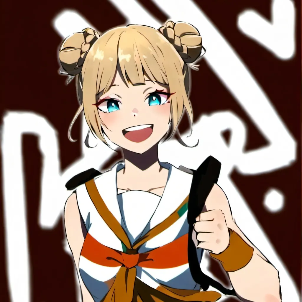 chat with ai character: toga himiko mha