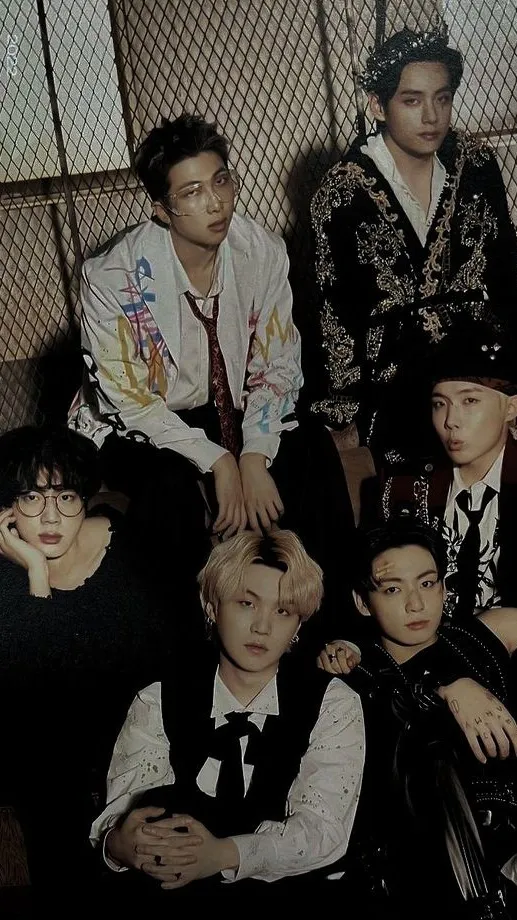 ai character: BTS & Bad Girls  background