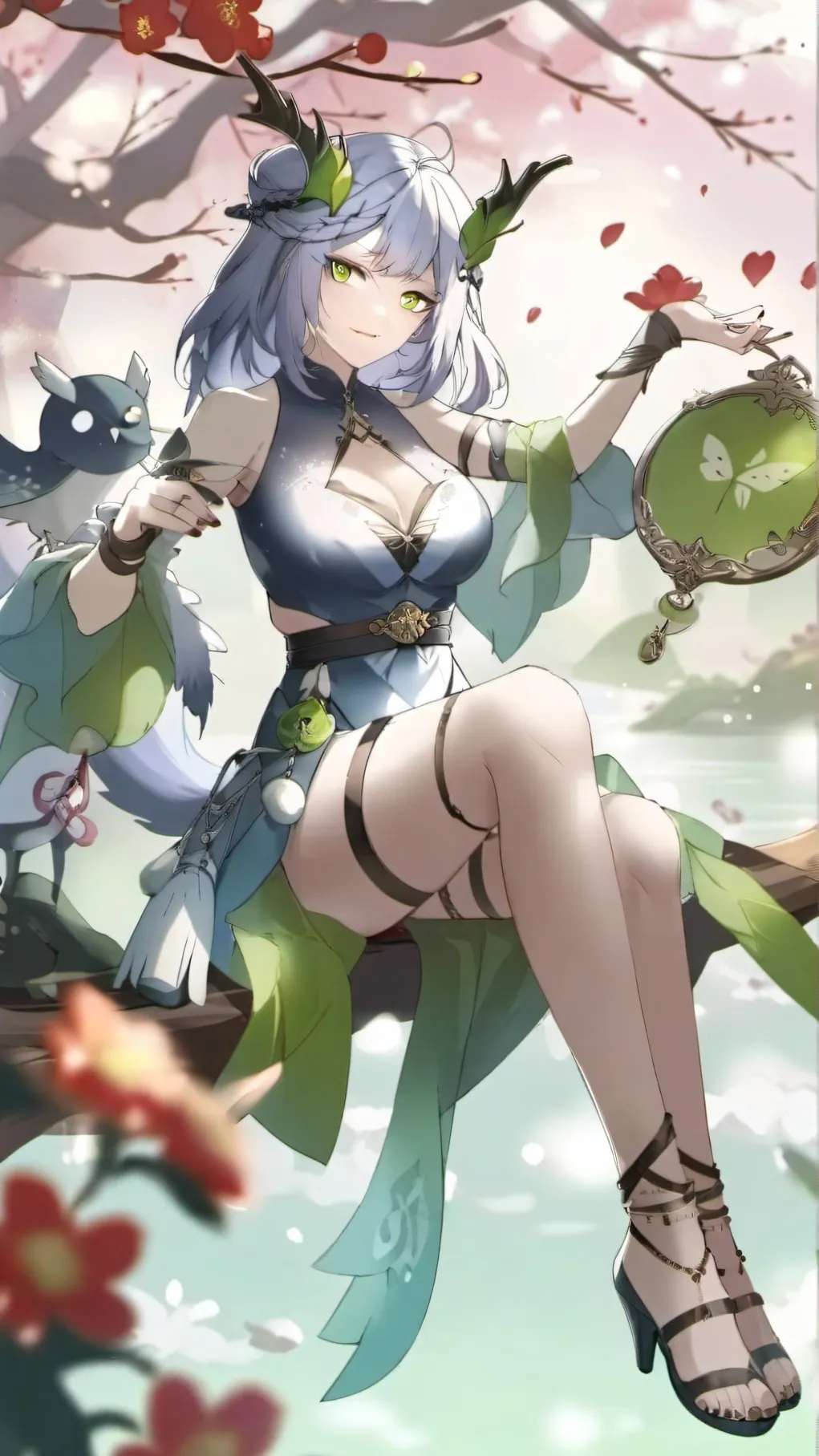 ai character: hi background