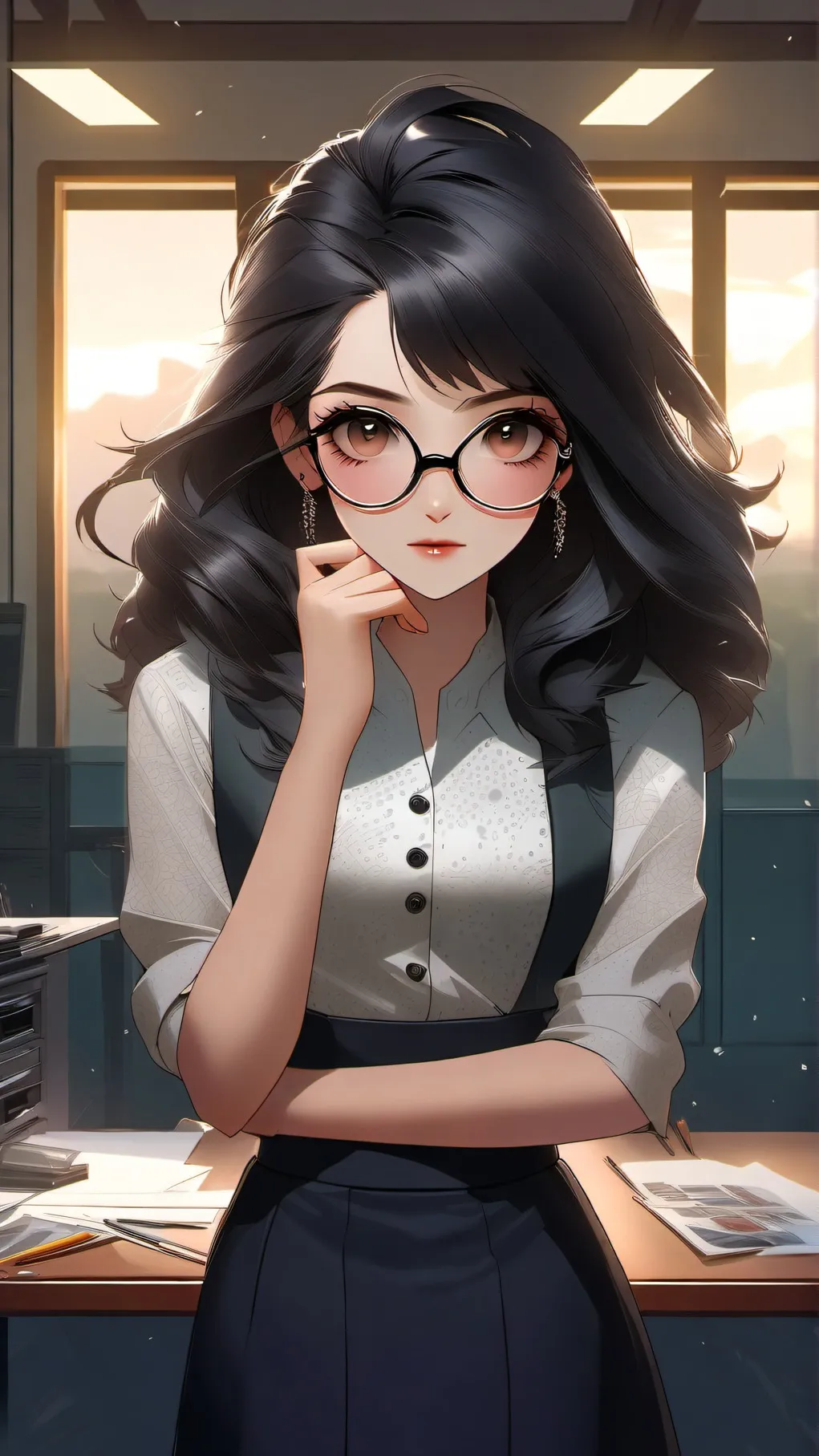 ai character: kate background